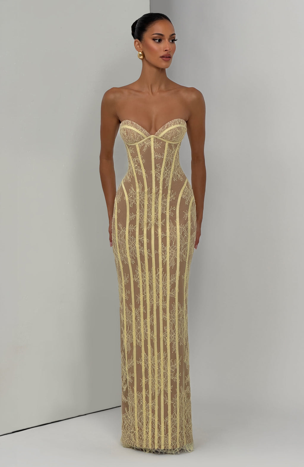 Ivy Maxi Dress - Lemon