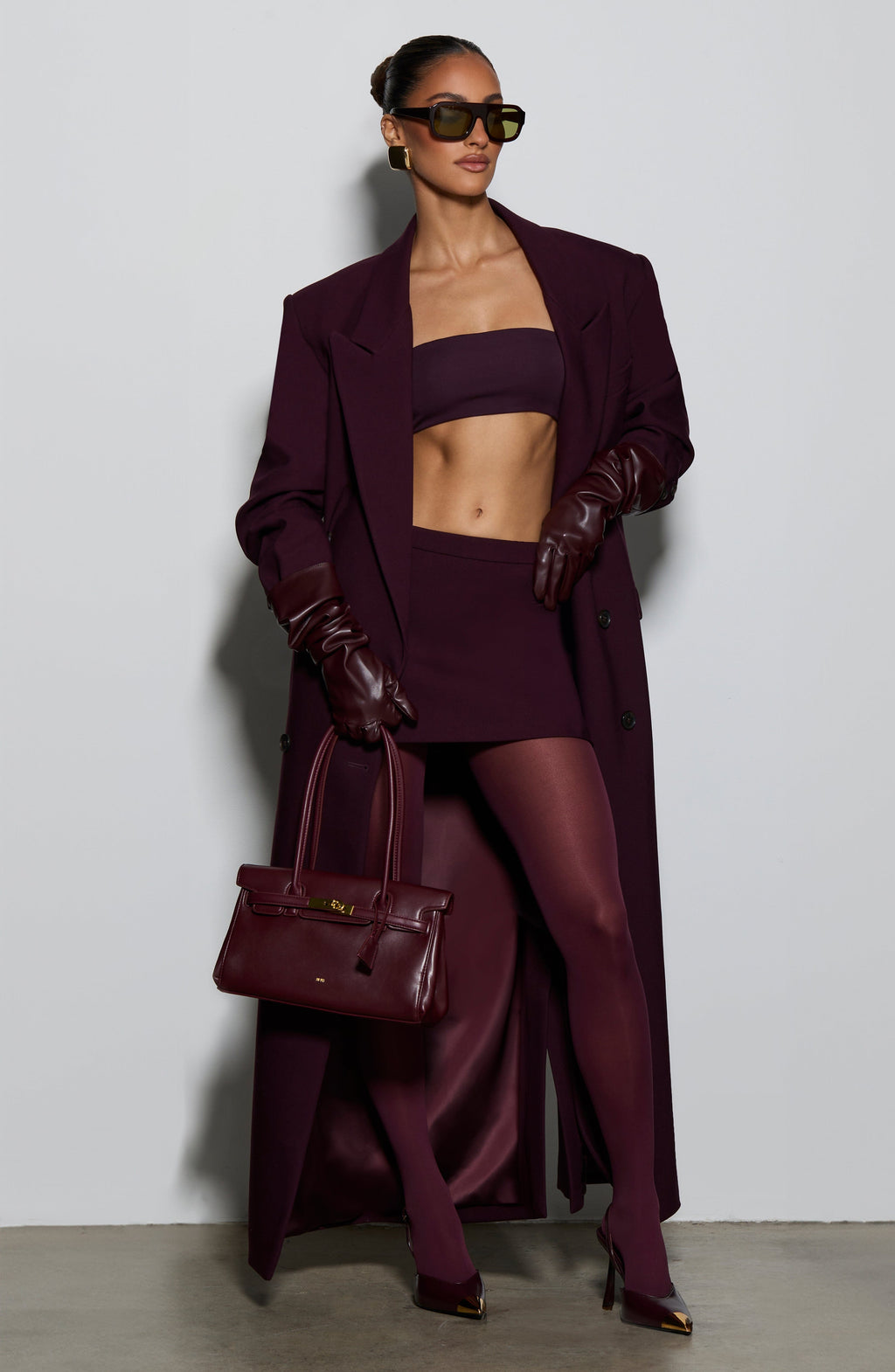 Charlotte Top - Plum