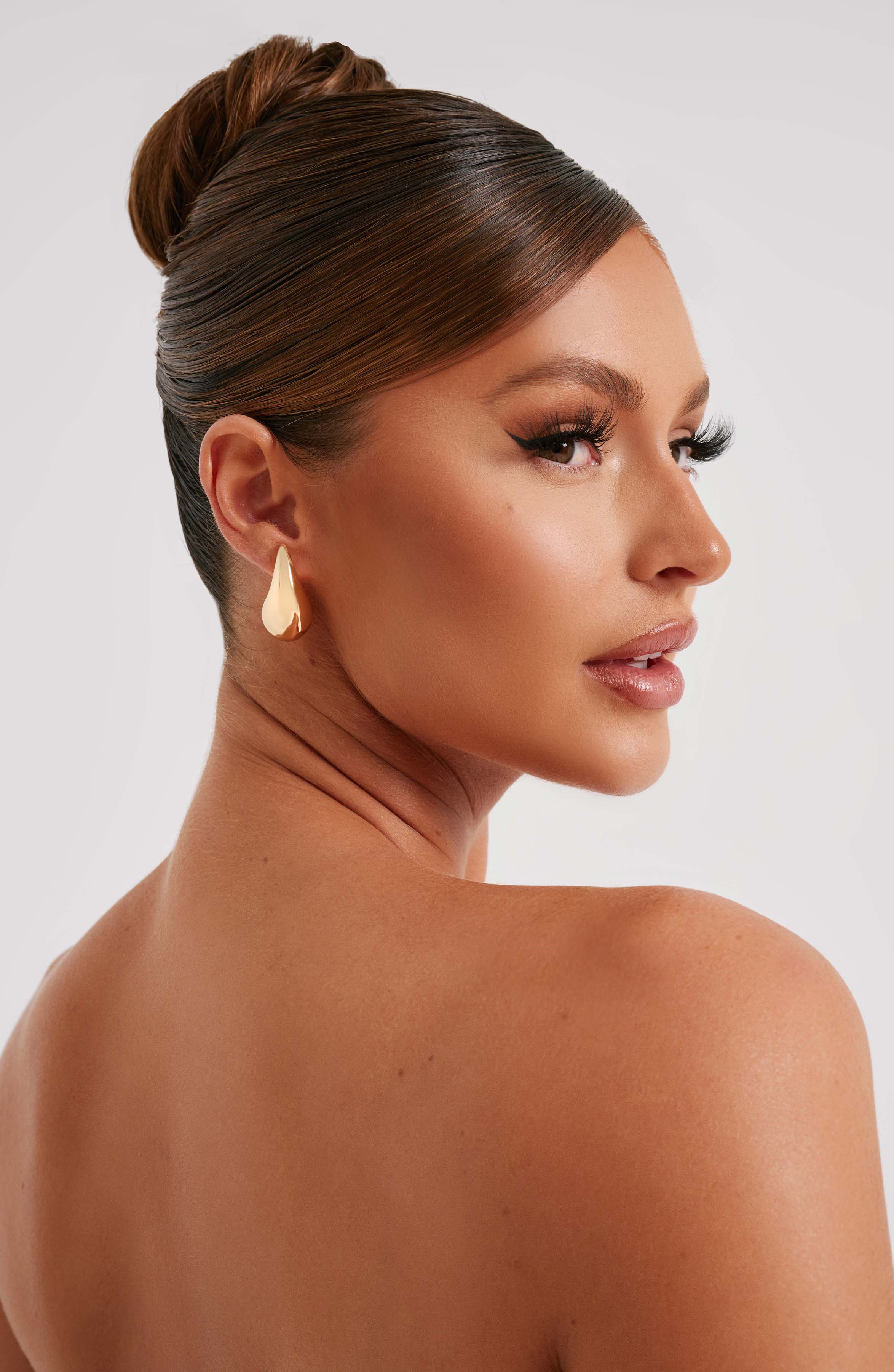 Natalie Fayth Earrings - Gold