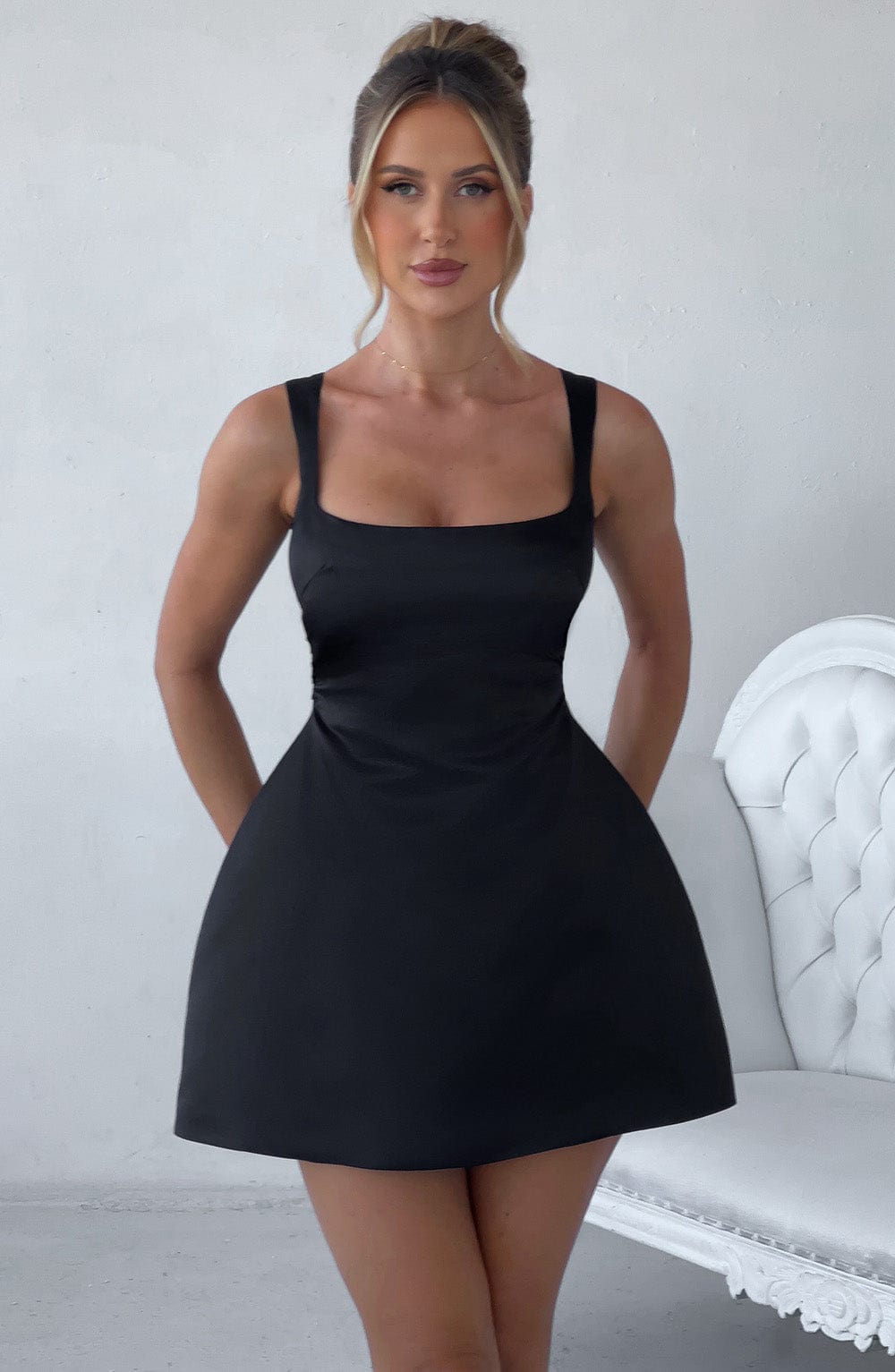 Sophie Mini Dress - Black