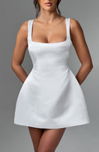 Sophie Mini Dress - Ivory