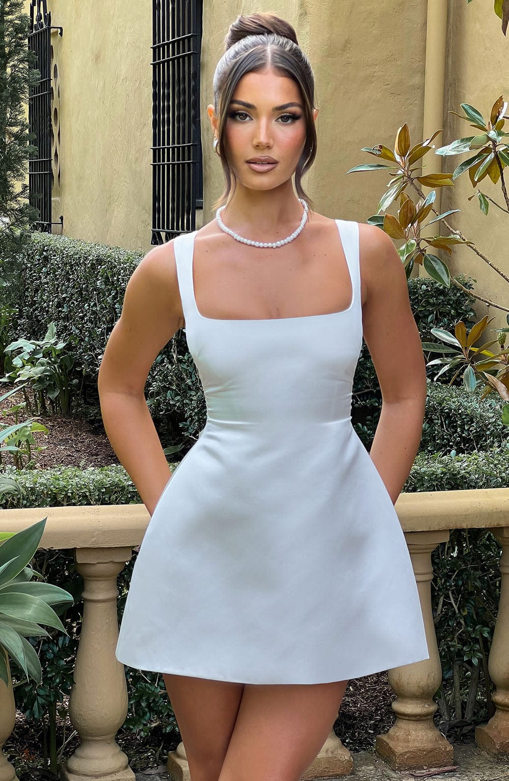Sophie Mini Dress - Ivory