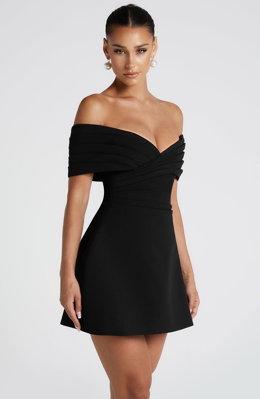 Isla Mini Dress - Black