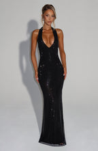 Veronica Maxi Dress - Black