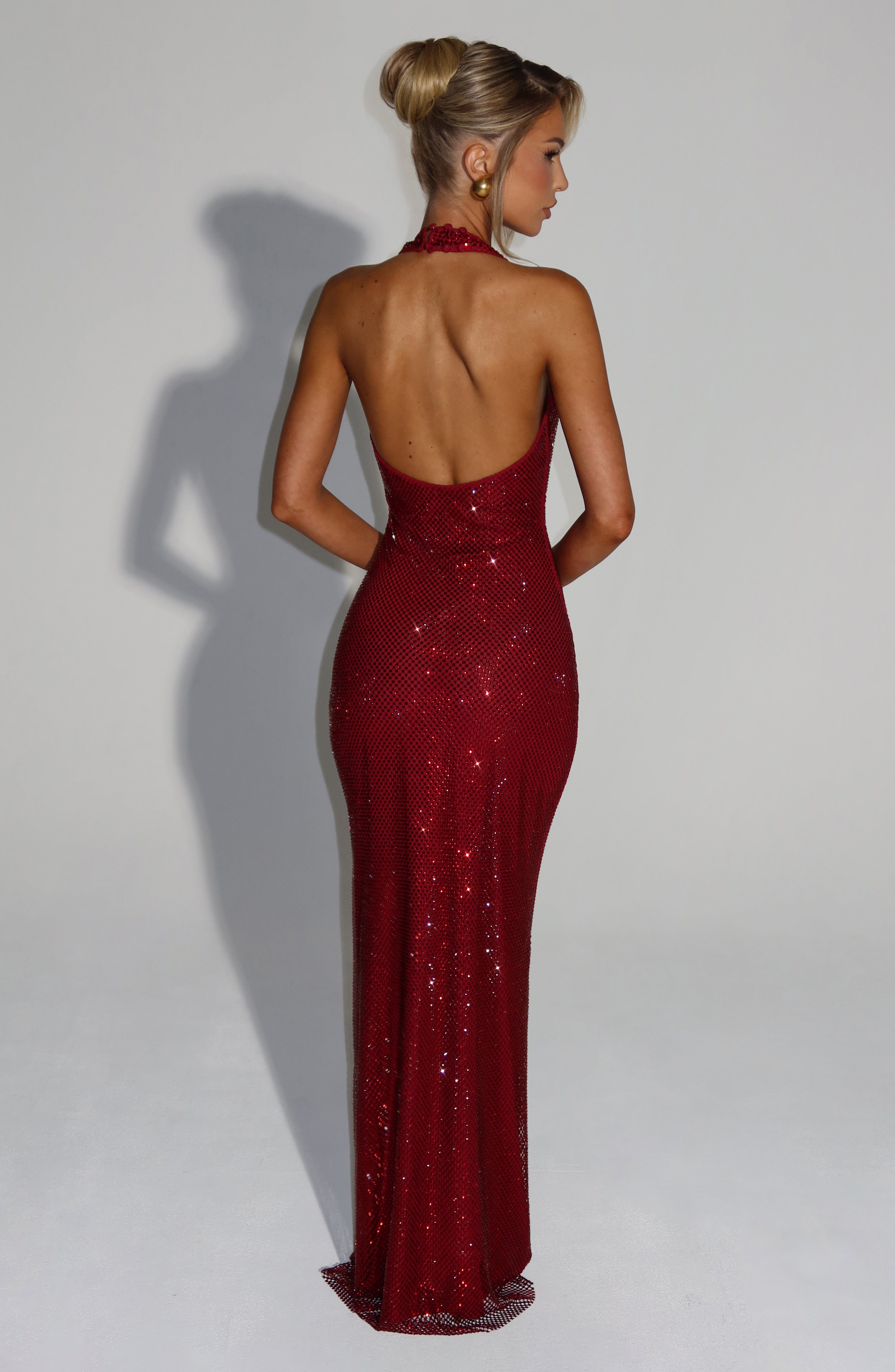 Veronica Maxi Dress - Wine