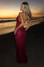 Veronica Maxi Dress - Wine