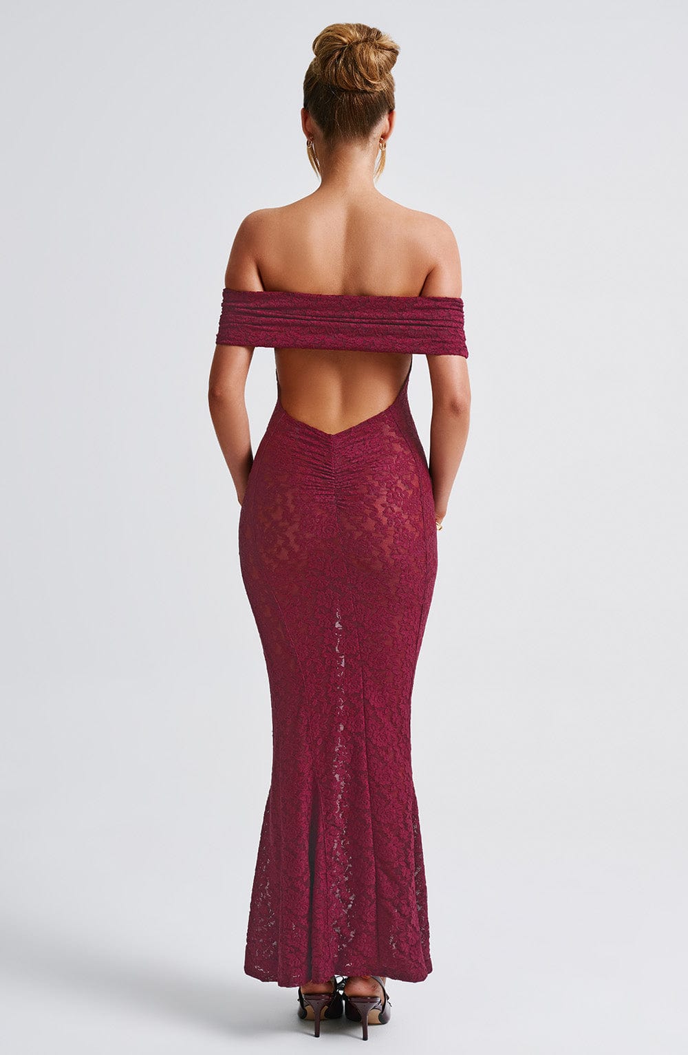 Melissa Maxi Dress - Burgundy
