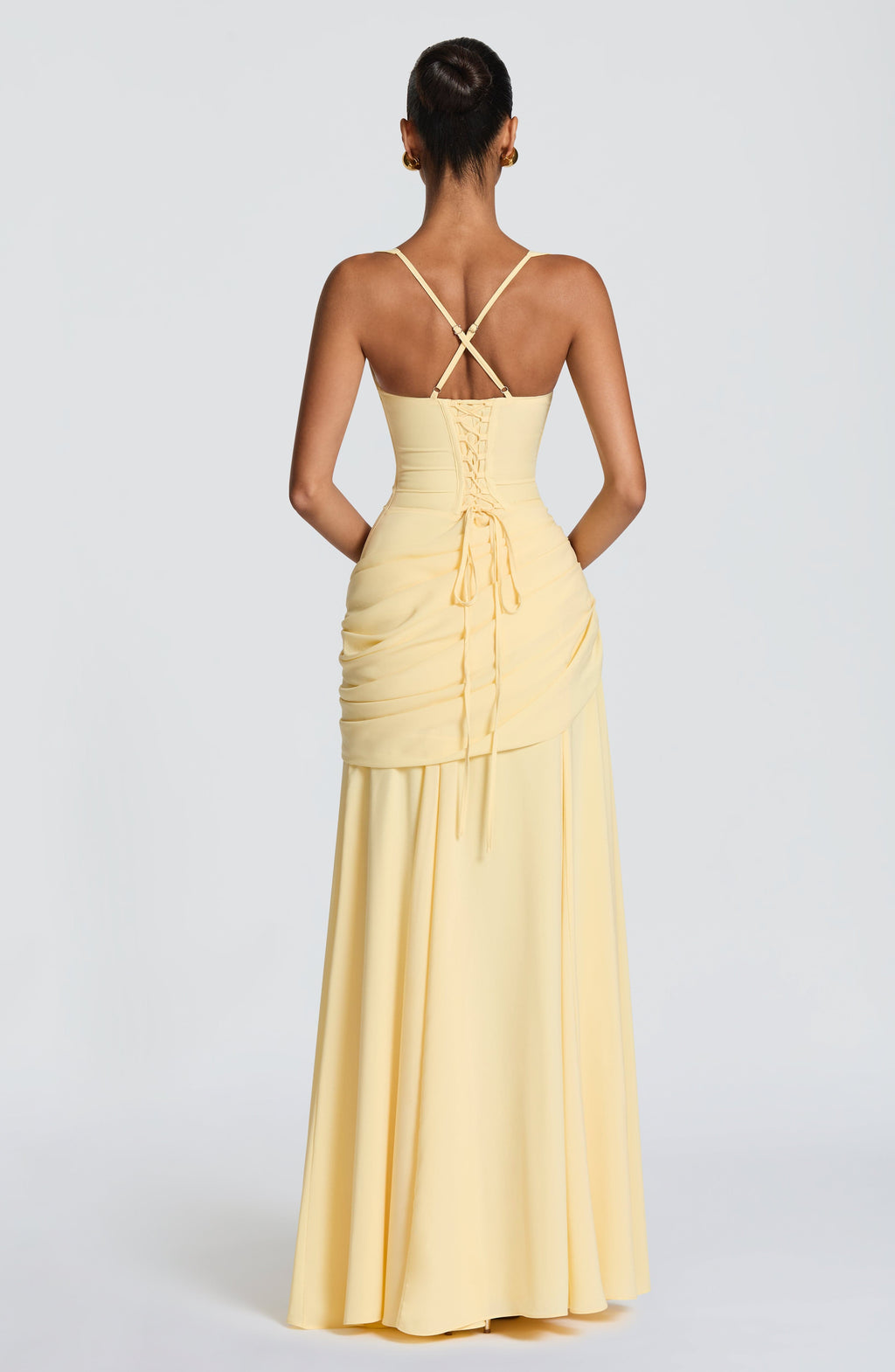 Elissa Maxi Dress - Lemon