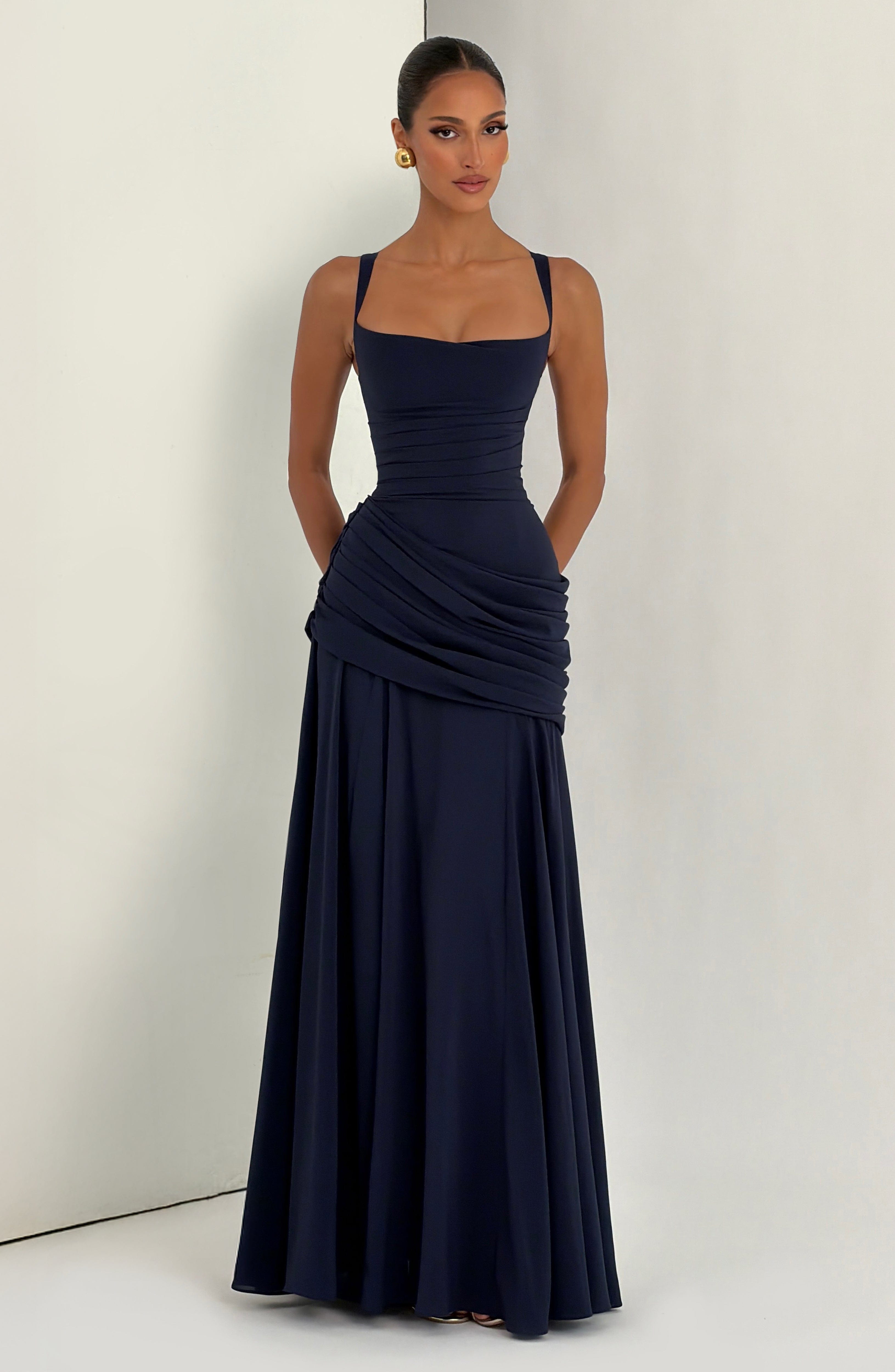 Elissa Maxi Dress - Navy