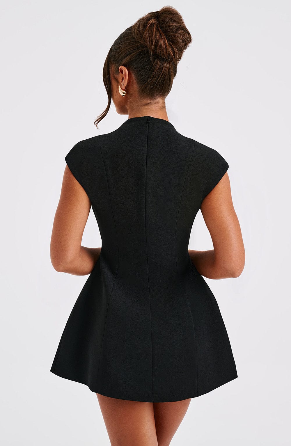 Isla Mini Dress - Black