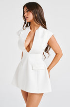 Isla Mini Dress - Ivory