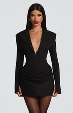 Freya Mini Dress - Black