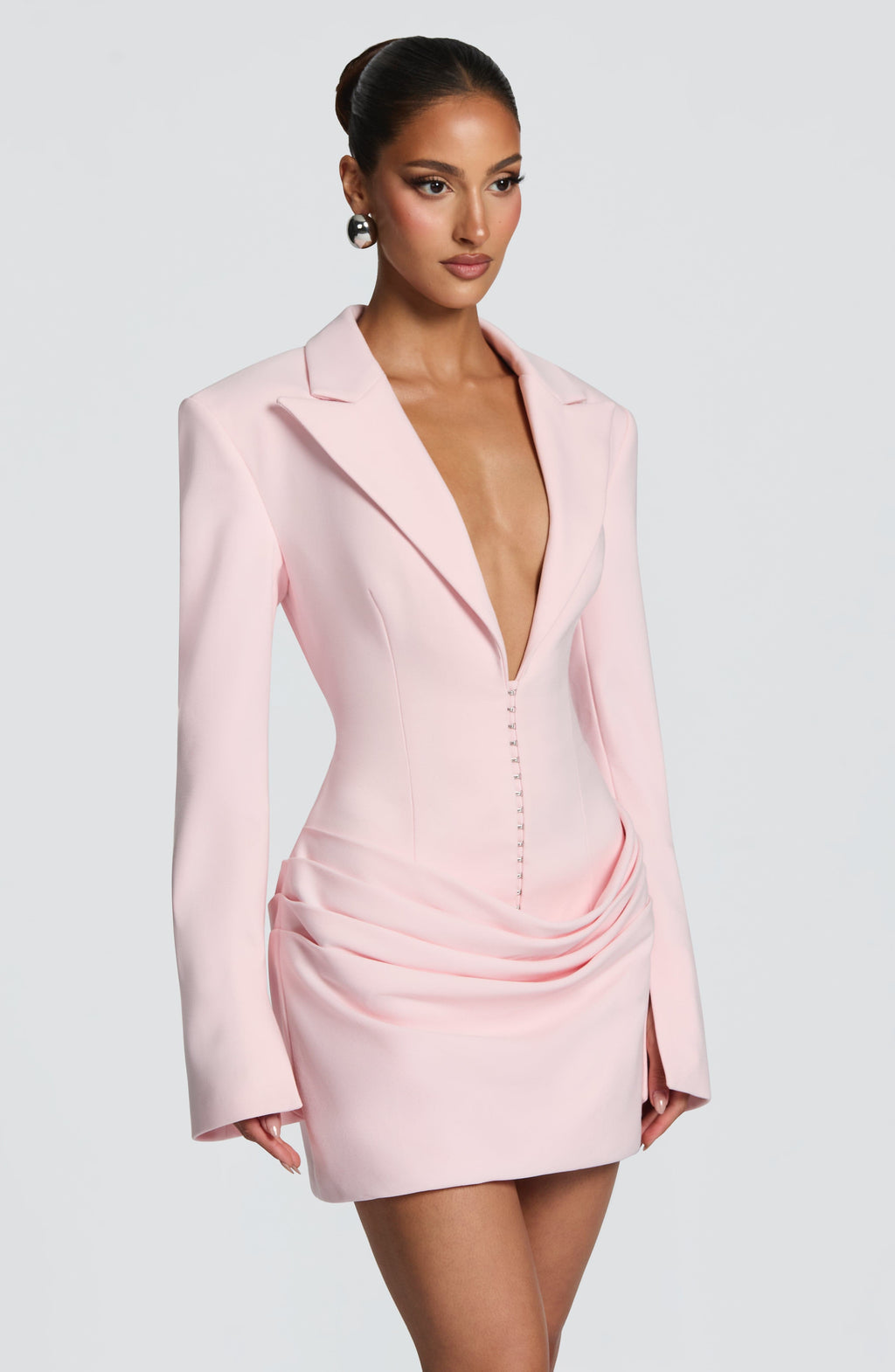 Freya Mini Dress - Blush