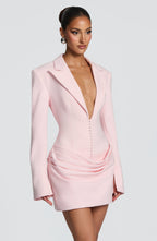Freya Mini Dress - Blush