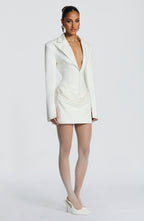 Freya Mini Dress - Ivory