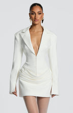 Freya Mini Dress - Ivory
