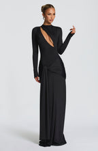 Constance Maxi Dress - Black