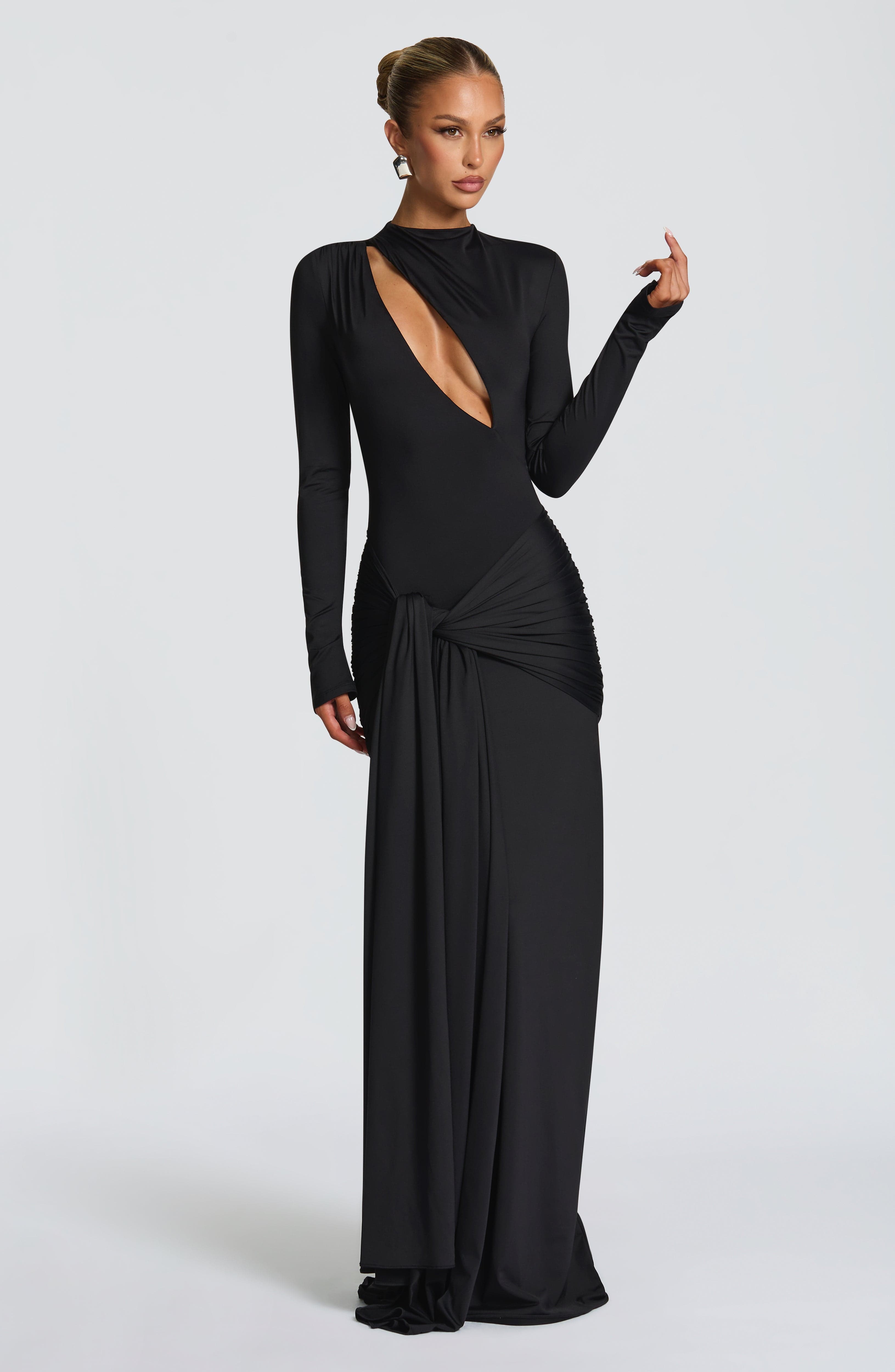 Constance Maxi Dress - Black
