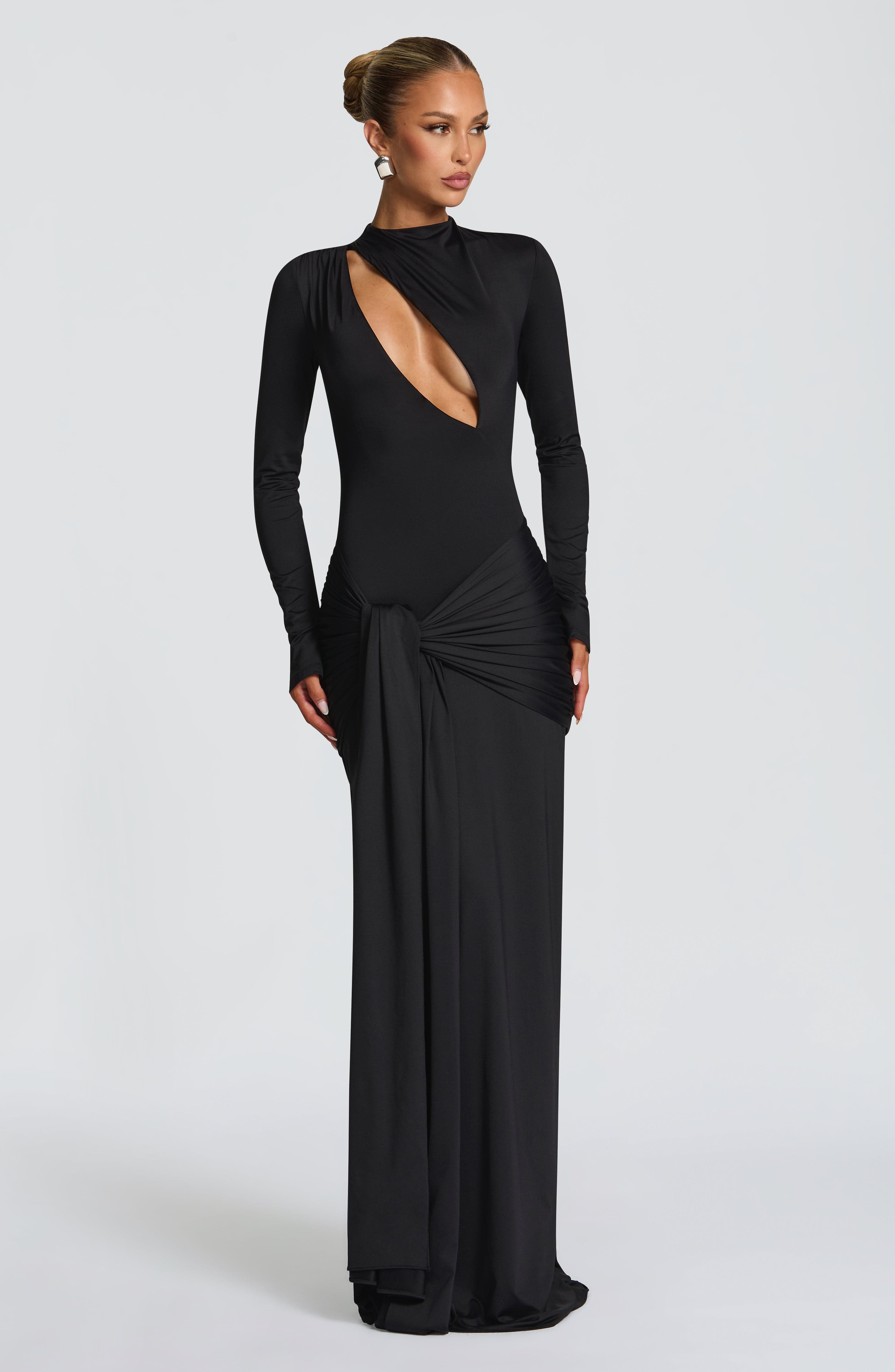 Constance Maxi Dress - Black