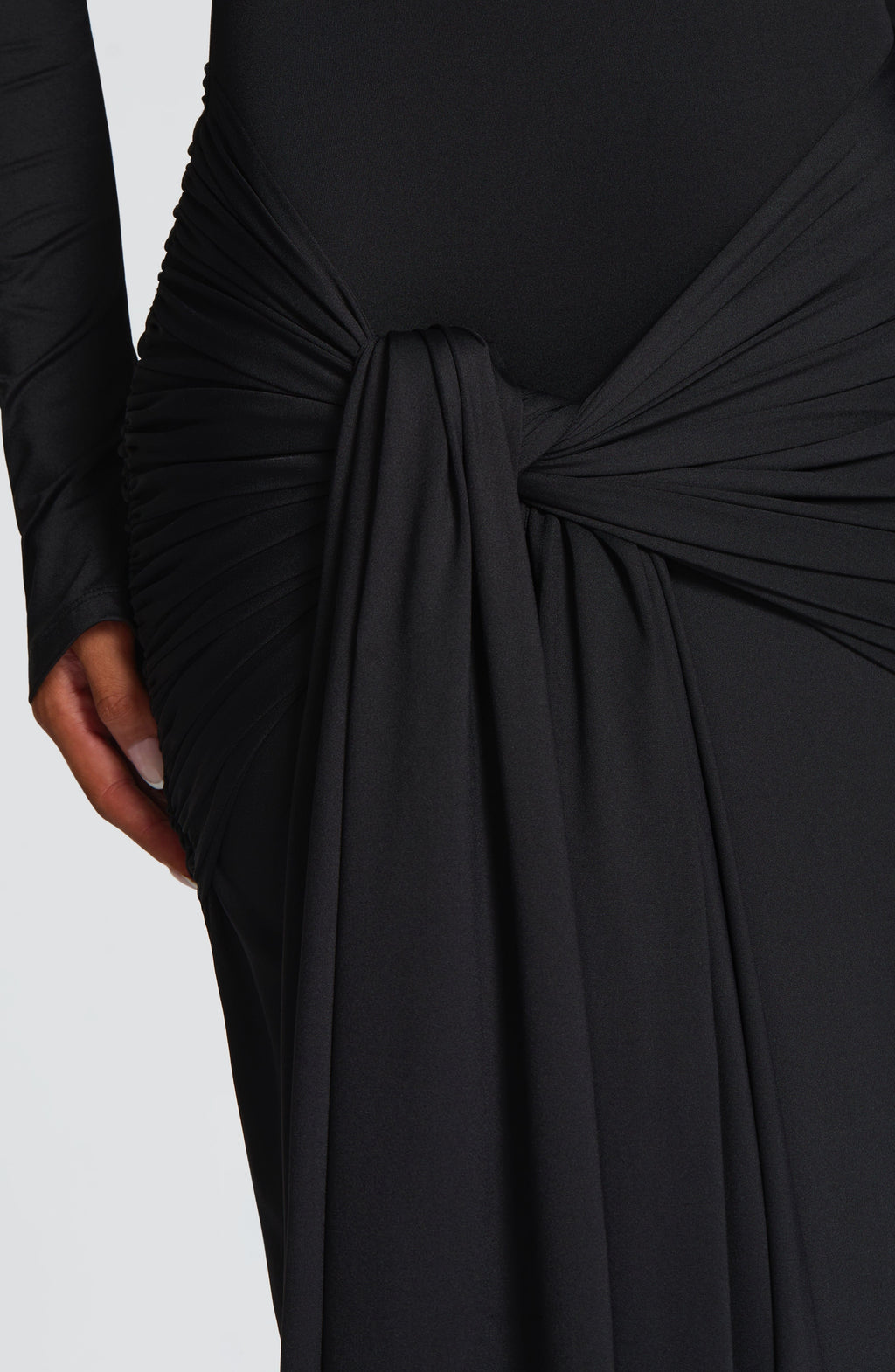 Constance Maxi Dress - Black