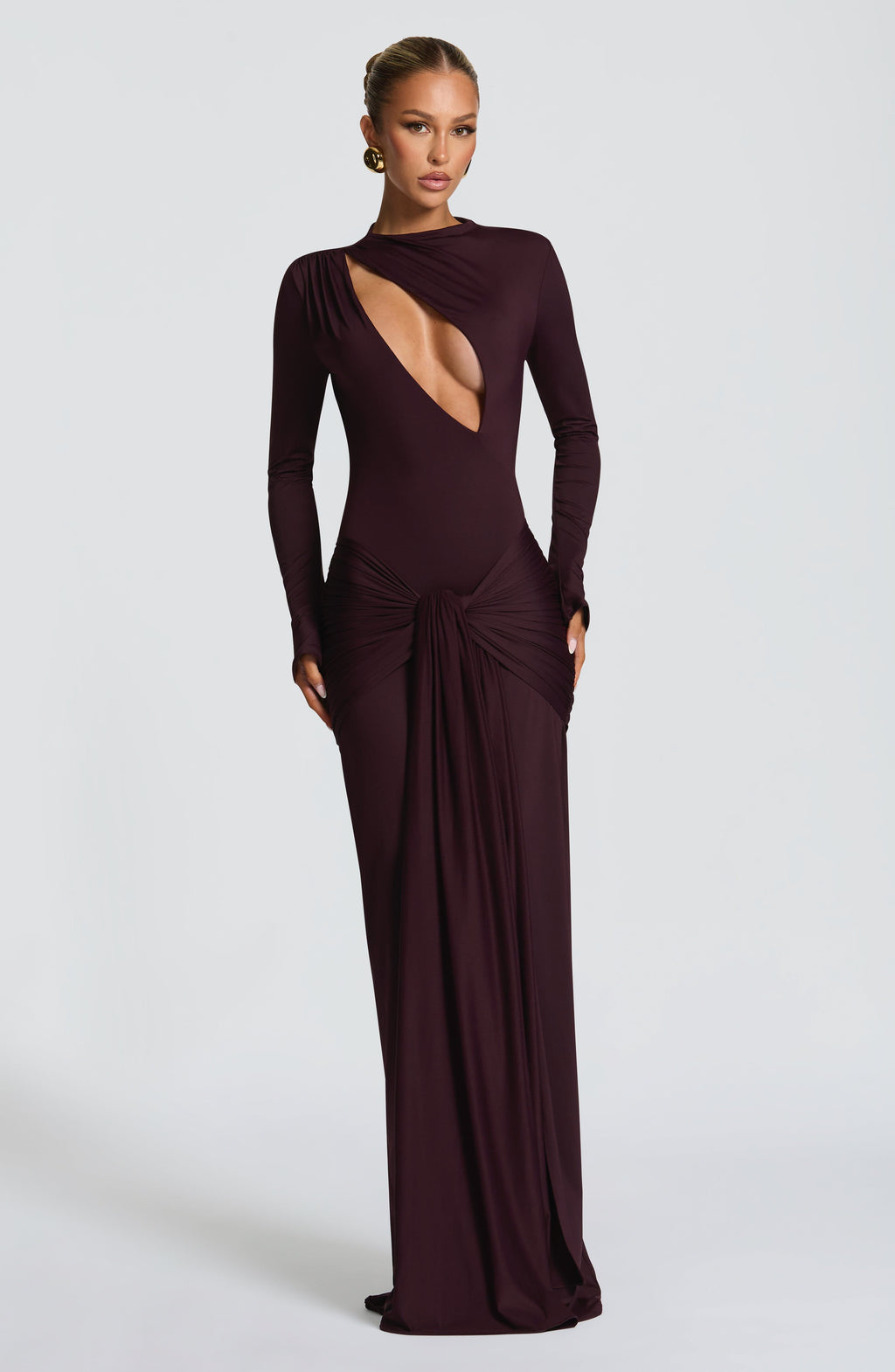 Constance Maxi Dress - Plum