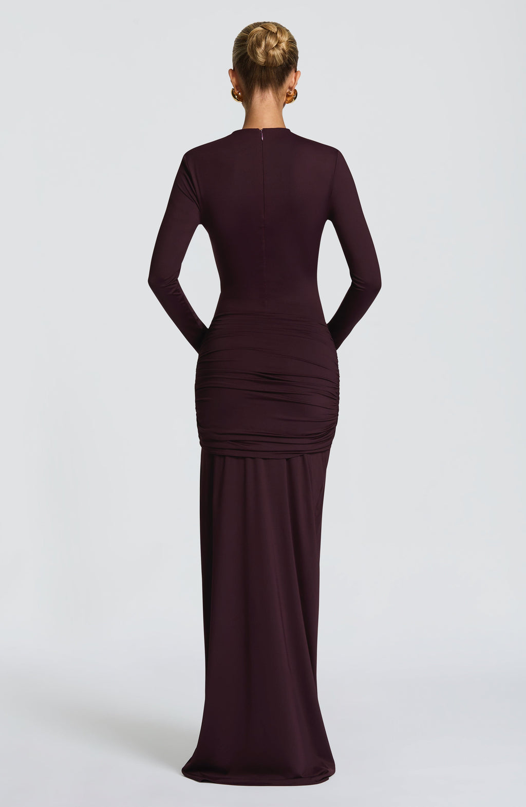 Constance Maxi Dress - Plum