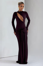 Constance Maxi Dress - Plum