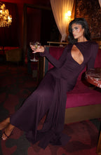 Constance Maxi Dress - Plum