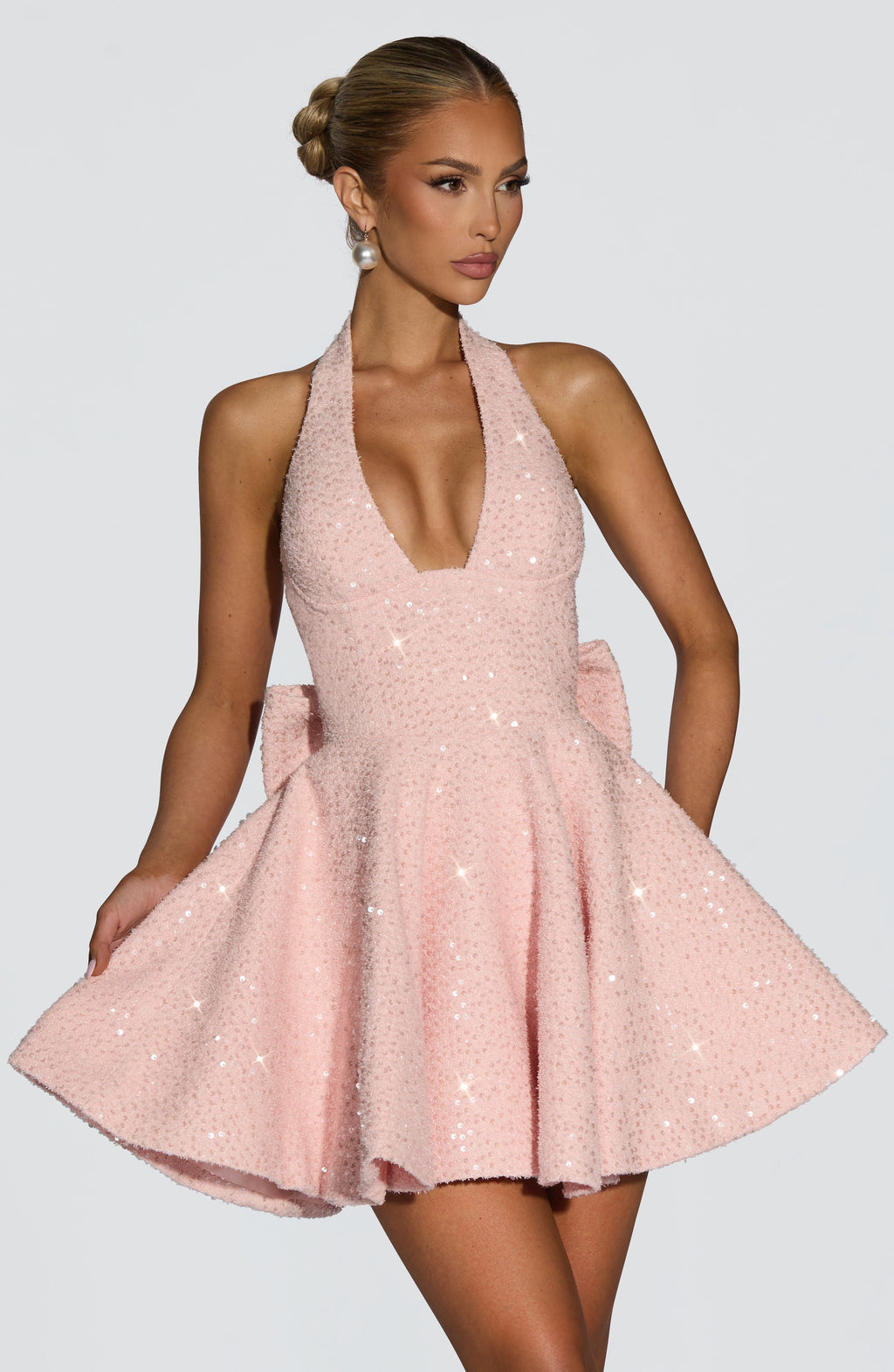 Sophie Mini Dress - Blush