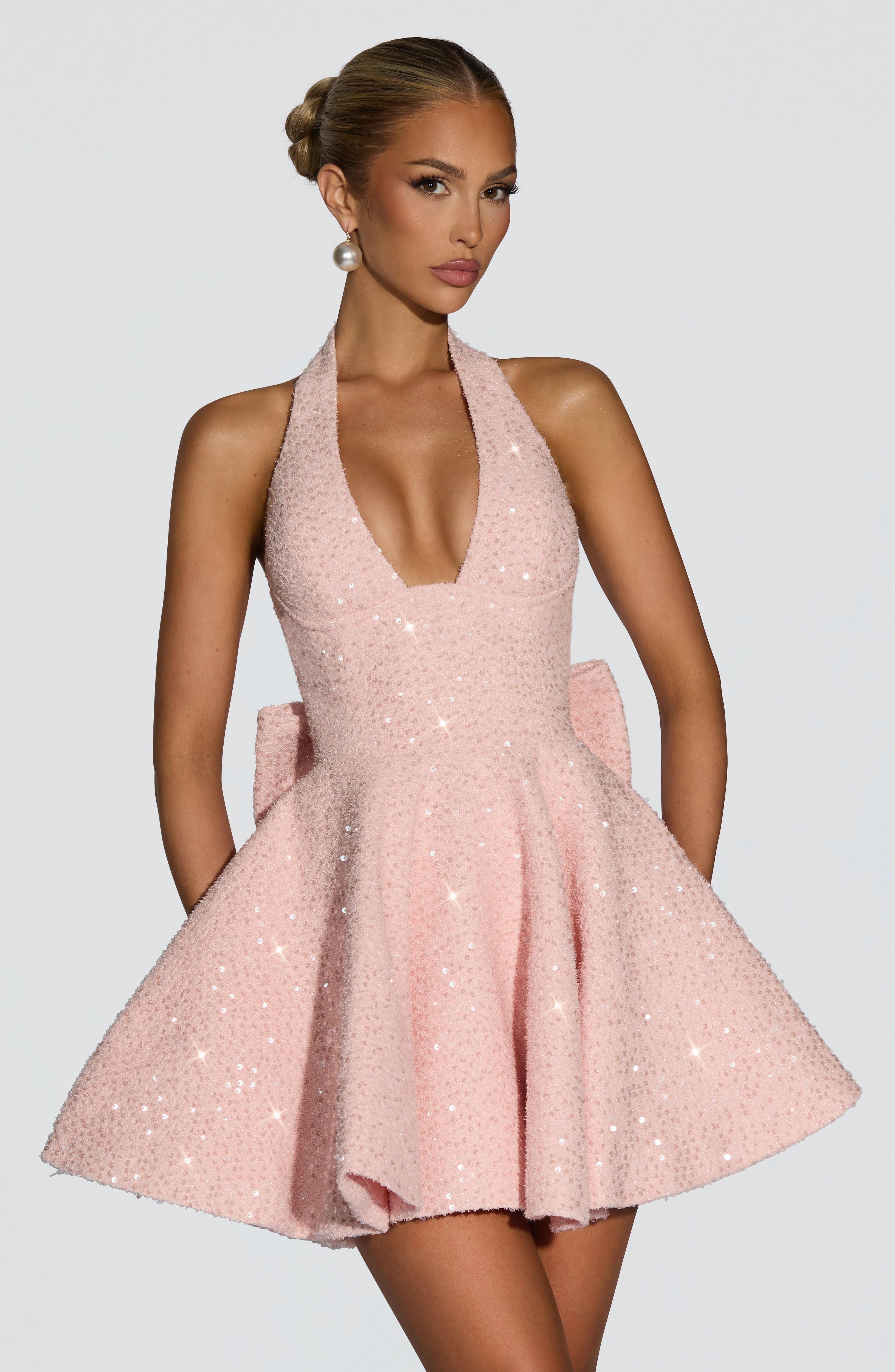 Sophie Mini Dress - Blush
