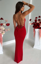 Alba Maxi Dress - Red