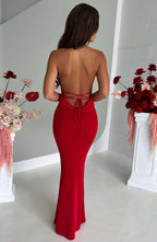 Alba Maxi Dress - Red