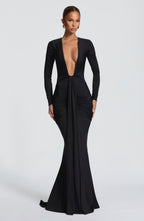 Olivia Maxi Dress - Black