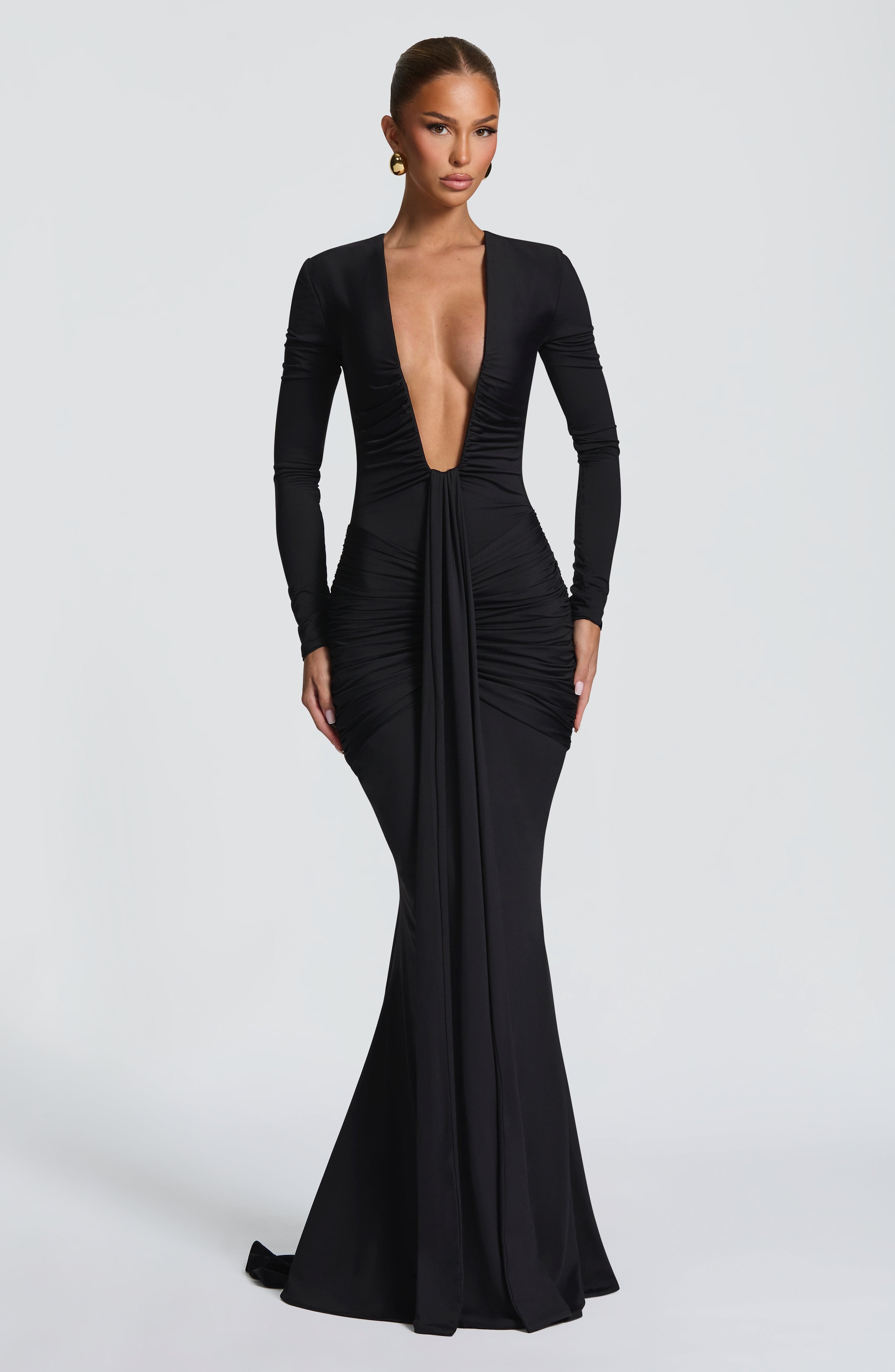 Olivia Maxi Dress - Black