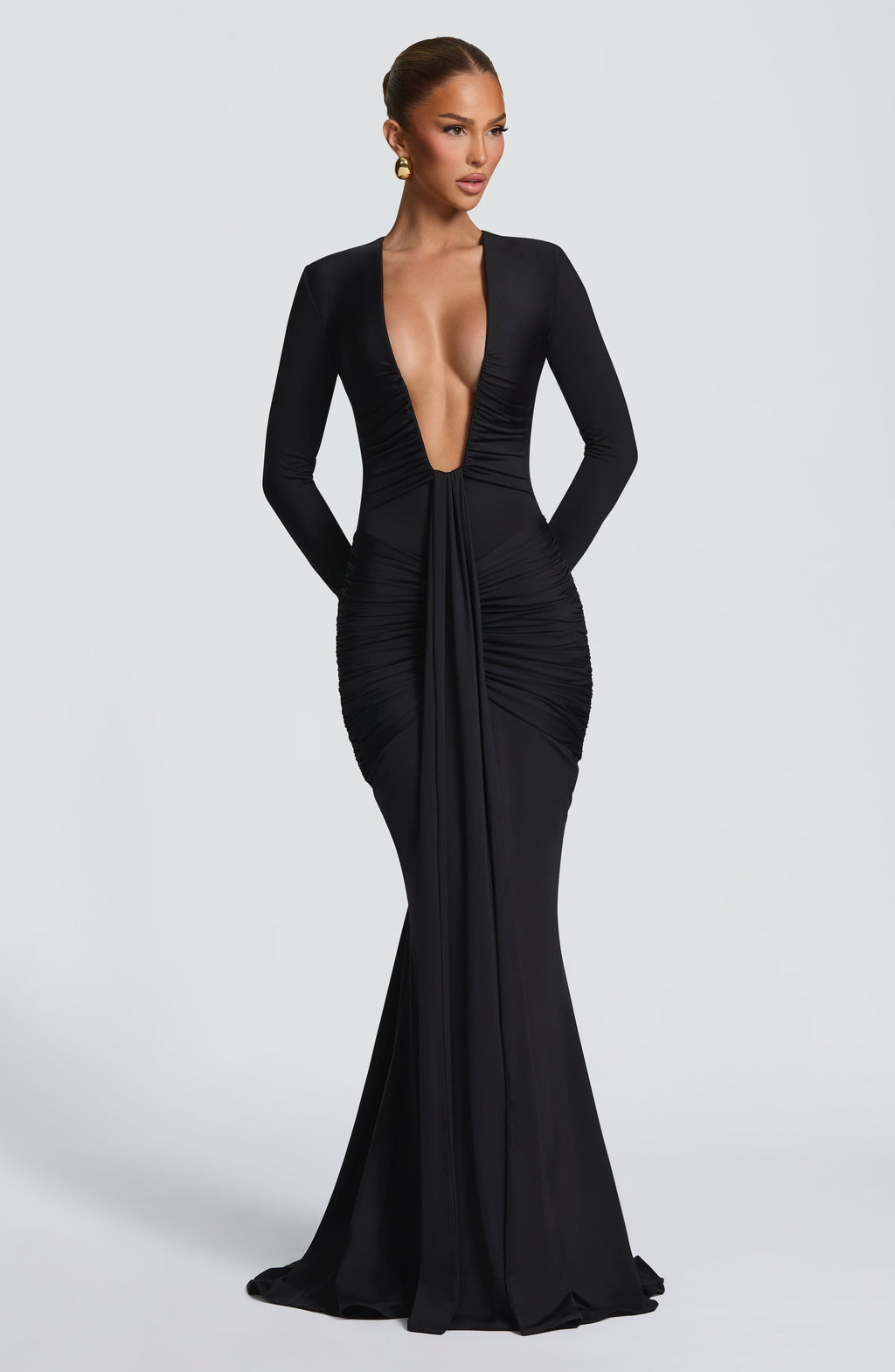 Olivia Maxi Dress - Black