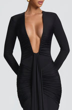 Olivia Maxi Dress - Black