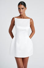Freya Mini Dress - Ivory