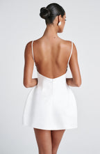 Freya Mini Dress - Ivory