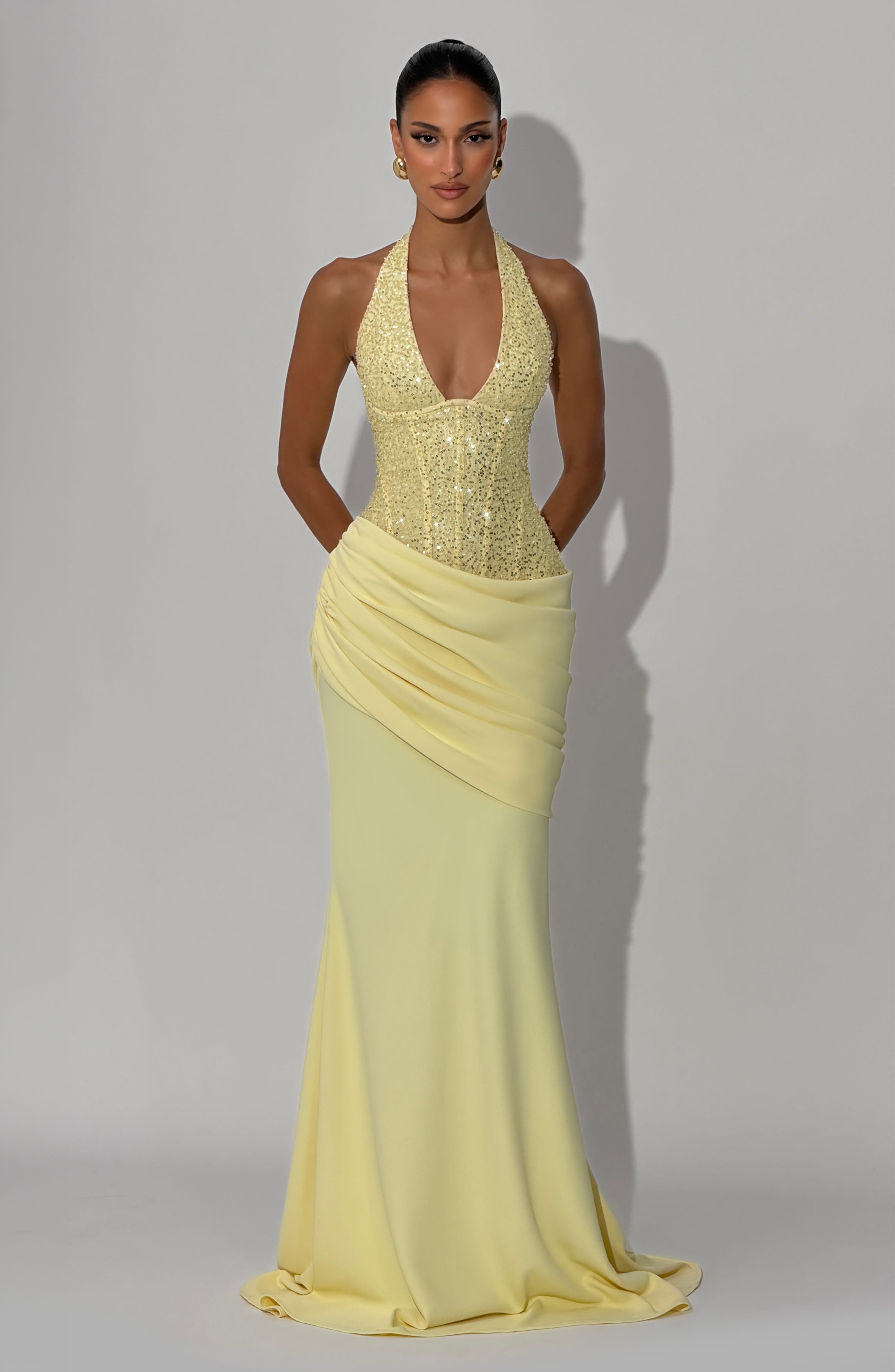 Alina Gown - Lemon