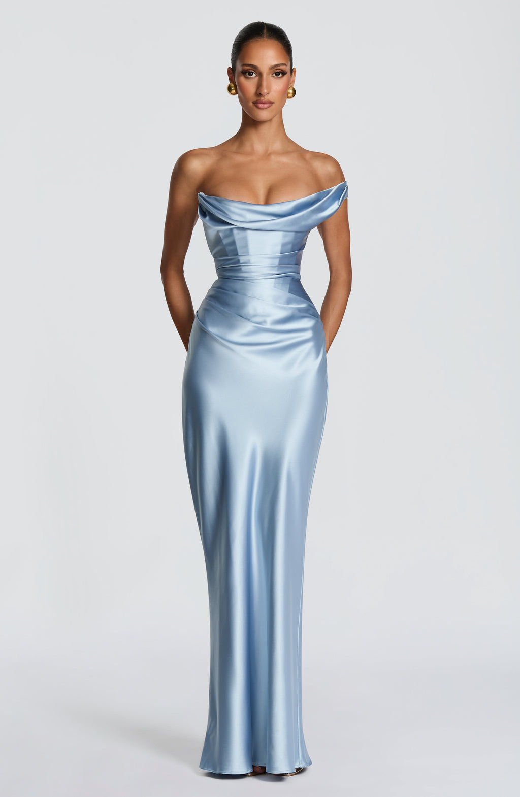 Daisy Maxi Dress - Glacier Blue
