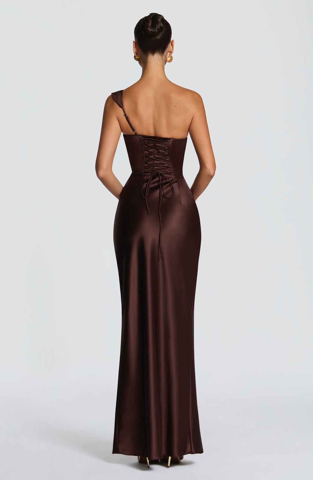 Daisy Maxi Dress - Plum Brown