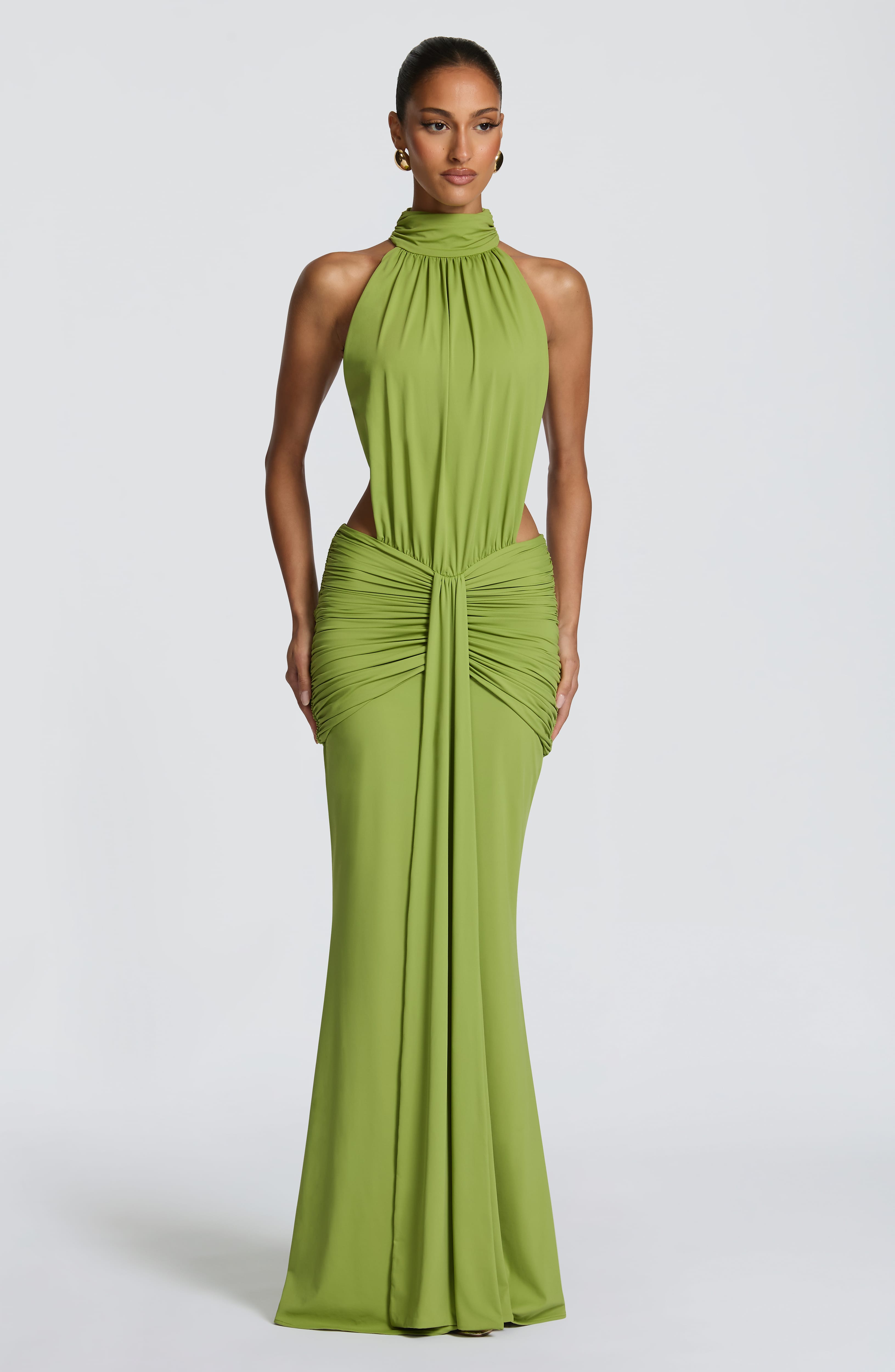Lily Maxi Dress - Olive