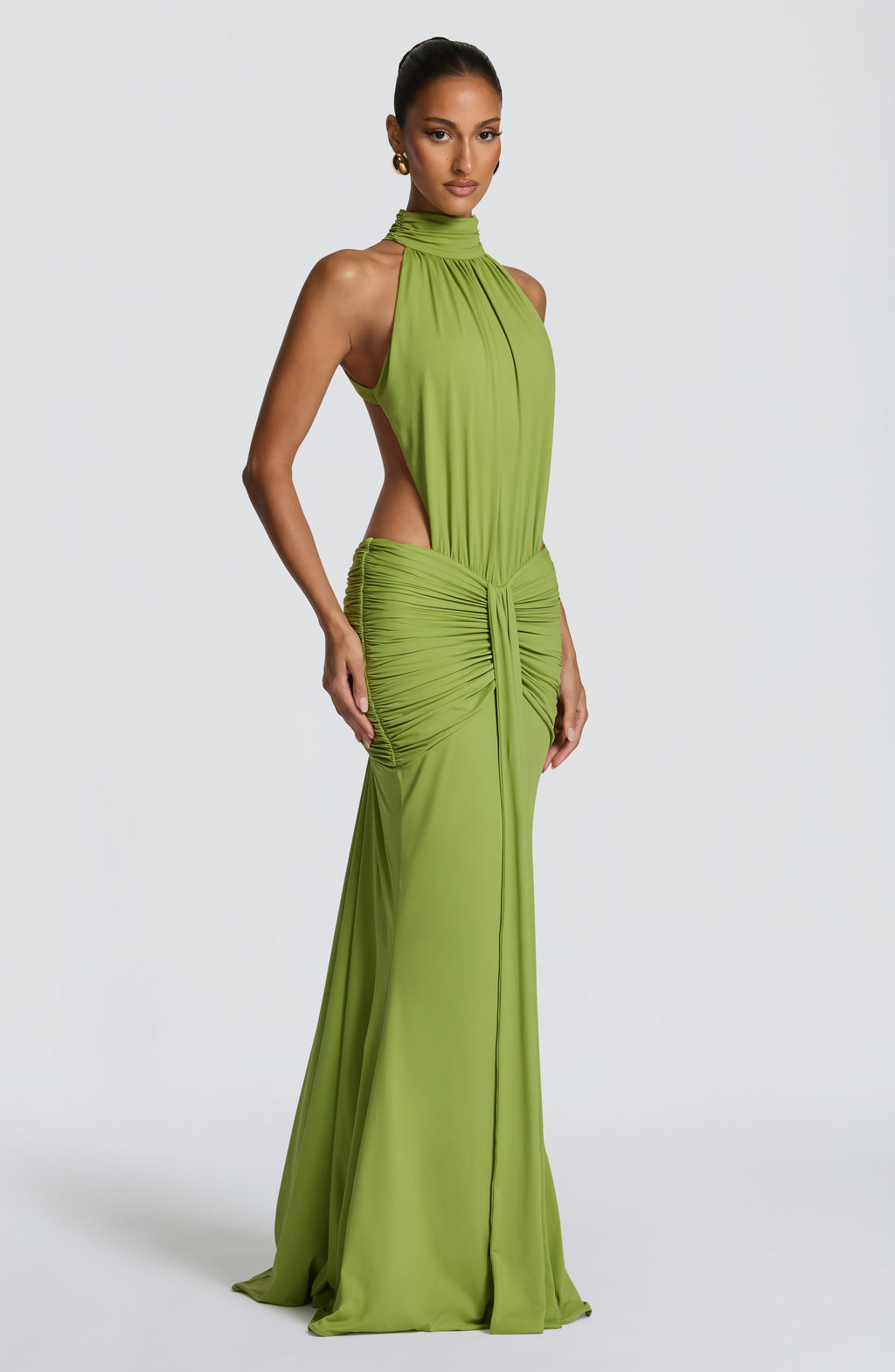 Lily Maxi Dress - Olive