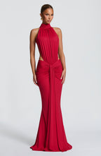Lily Maxi Dress - Red