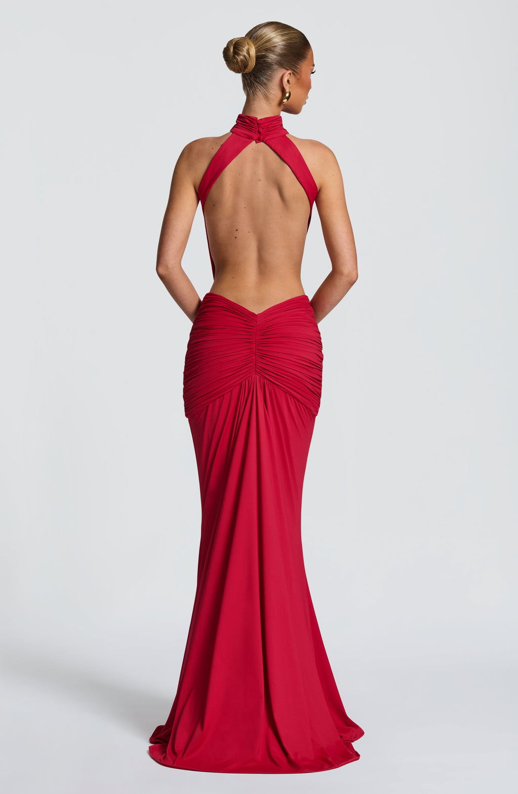 Lily Maxi Dress - Red