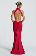 Lily Maxi Dress - Red