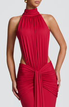 Lily Maxi Dress - Red