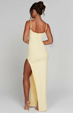 Rosie Maxi Dress - Lemon