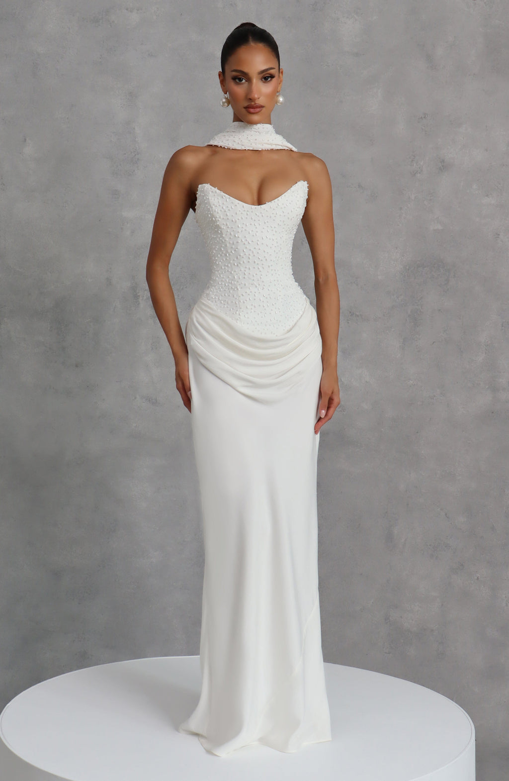 Camille Maxi Dress - Ivory