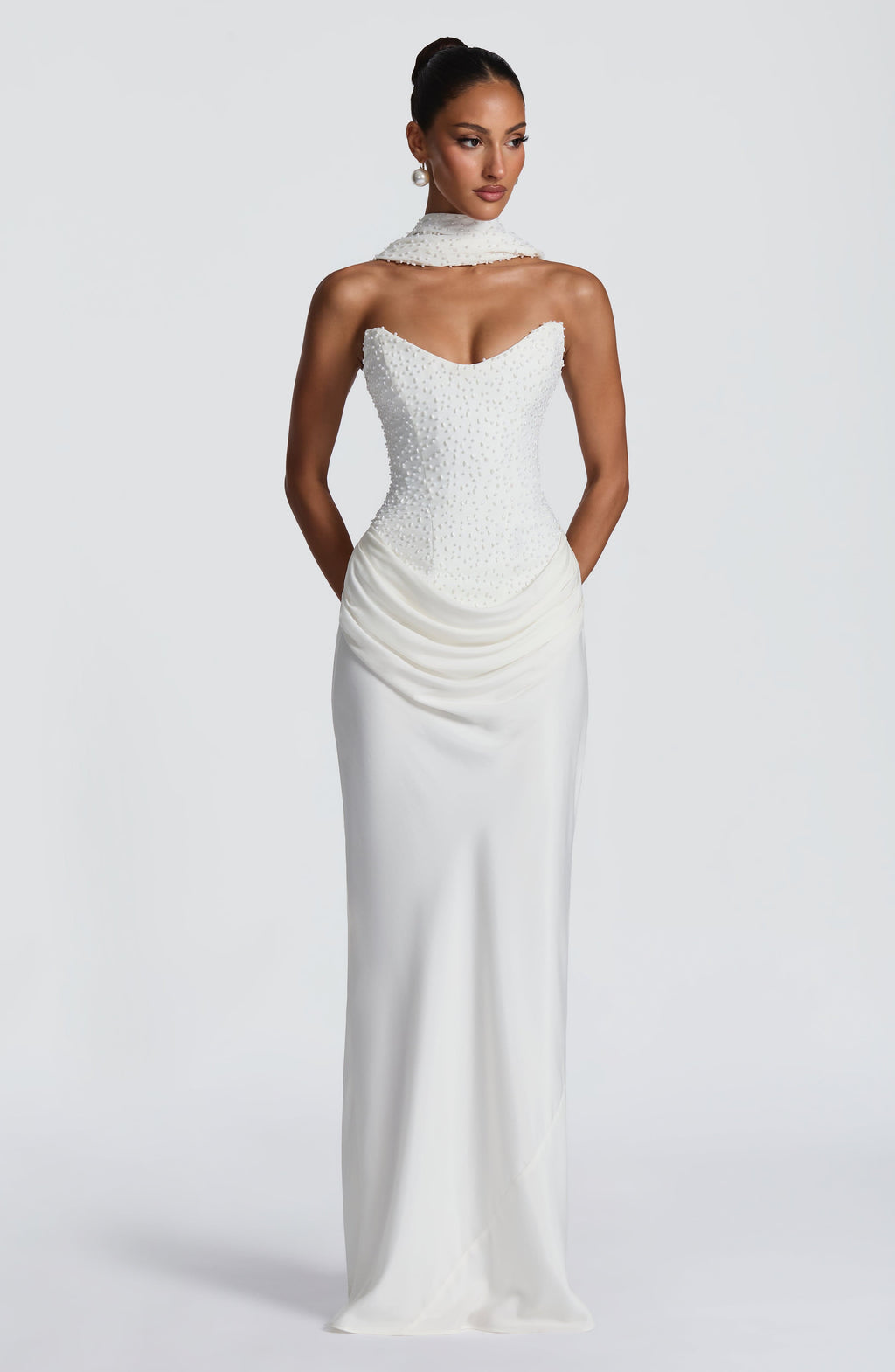 Camille Maxi Dress - Ivory